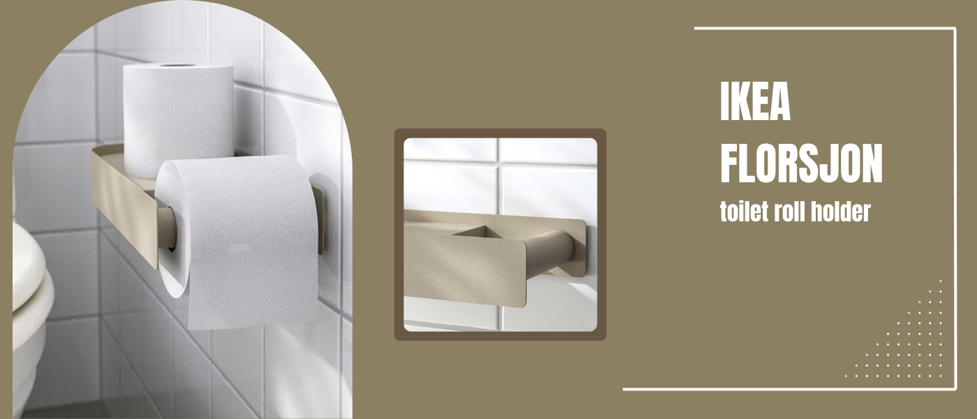 جا رولی دستمال توالت ایکیا مدل IKEA FLORSJON